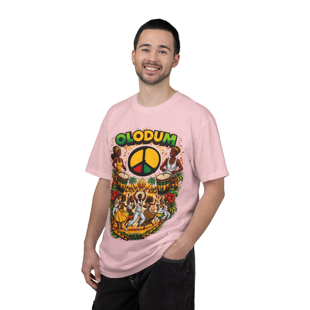 Olodum Peace Drum T-Shirt — Afro-Brazilian Samba Festival Tee