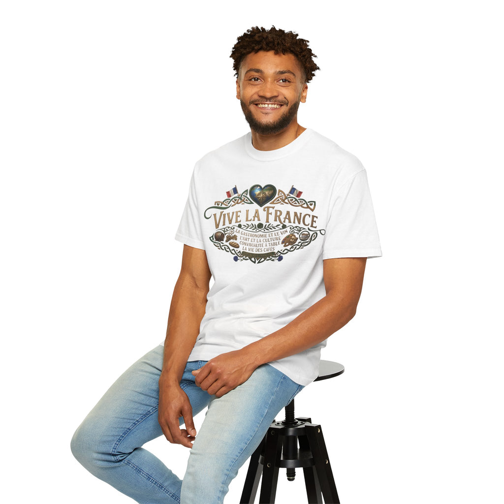 Vive La France T-Shirt — Vintage French Travel Graphic Tee