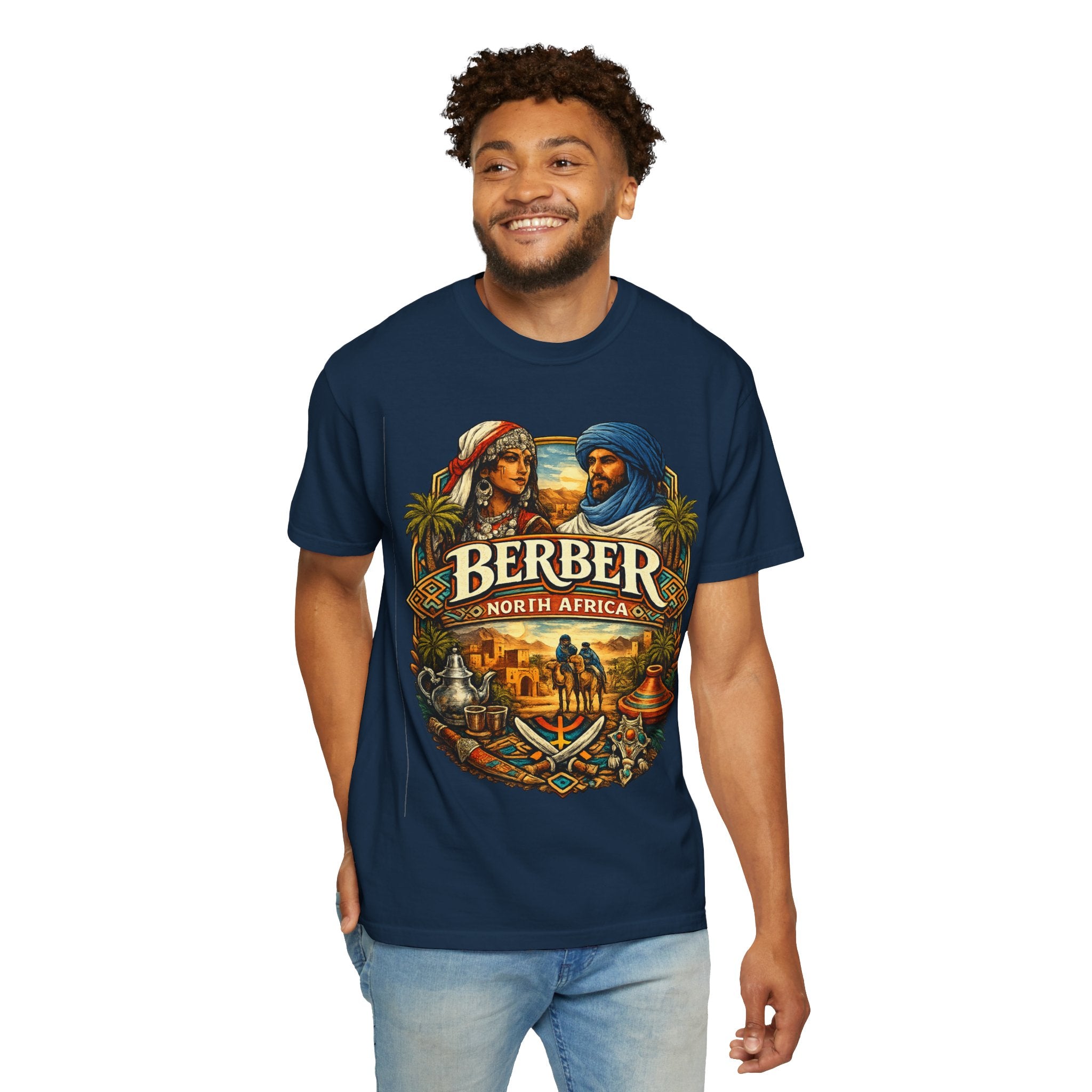 Berber North Africa Vintage-Style T-Shirt