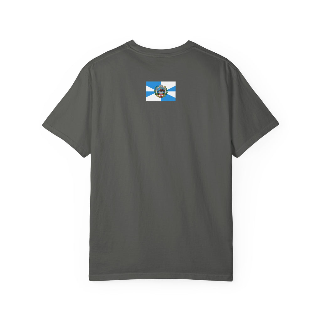 Rio de Janeiro Vintage Travel T-Shirt — Copacabana & Christ the Redeemer Graphic