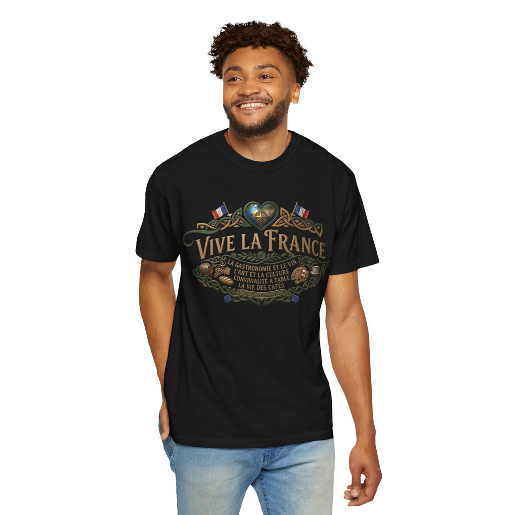 Vive La France T-Shirt — Vintage French Travel Graphic Tee