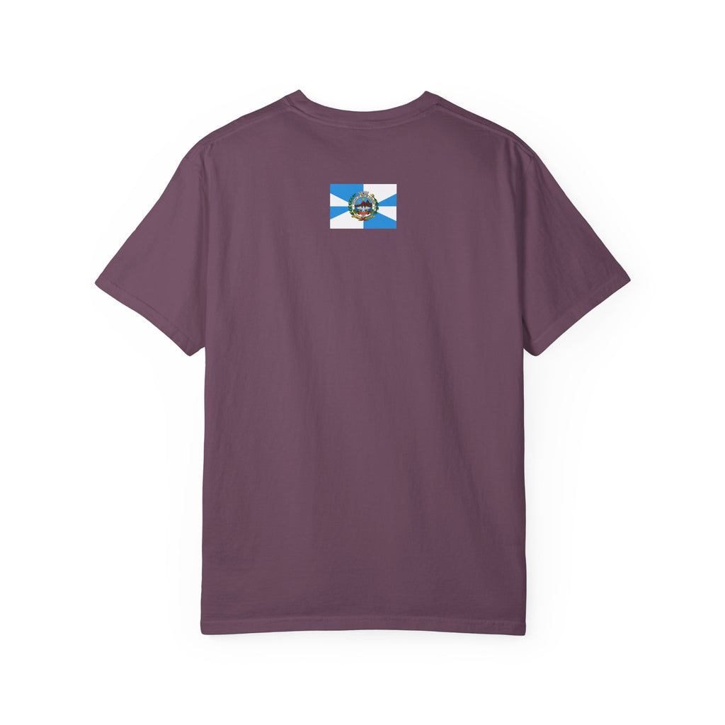 Rio de Janeiro Vintage Travel T-Shirt — Copacabana & Christ the Redeemer Graphic