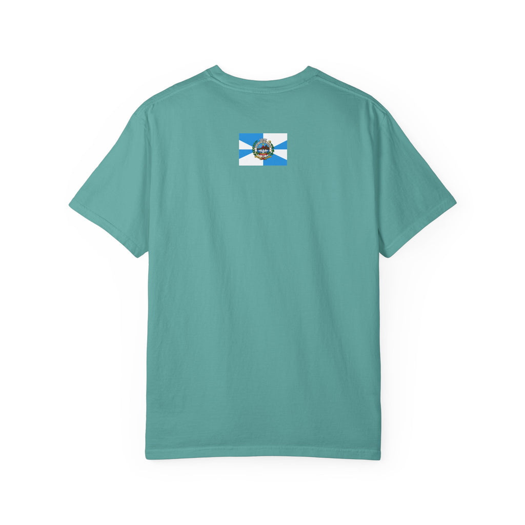 Rio de Janeiro Vintage Travel T-Shirt — Copacabana & Christ the Redeemer Graphic