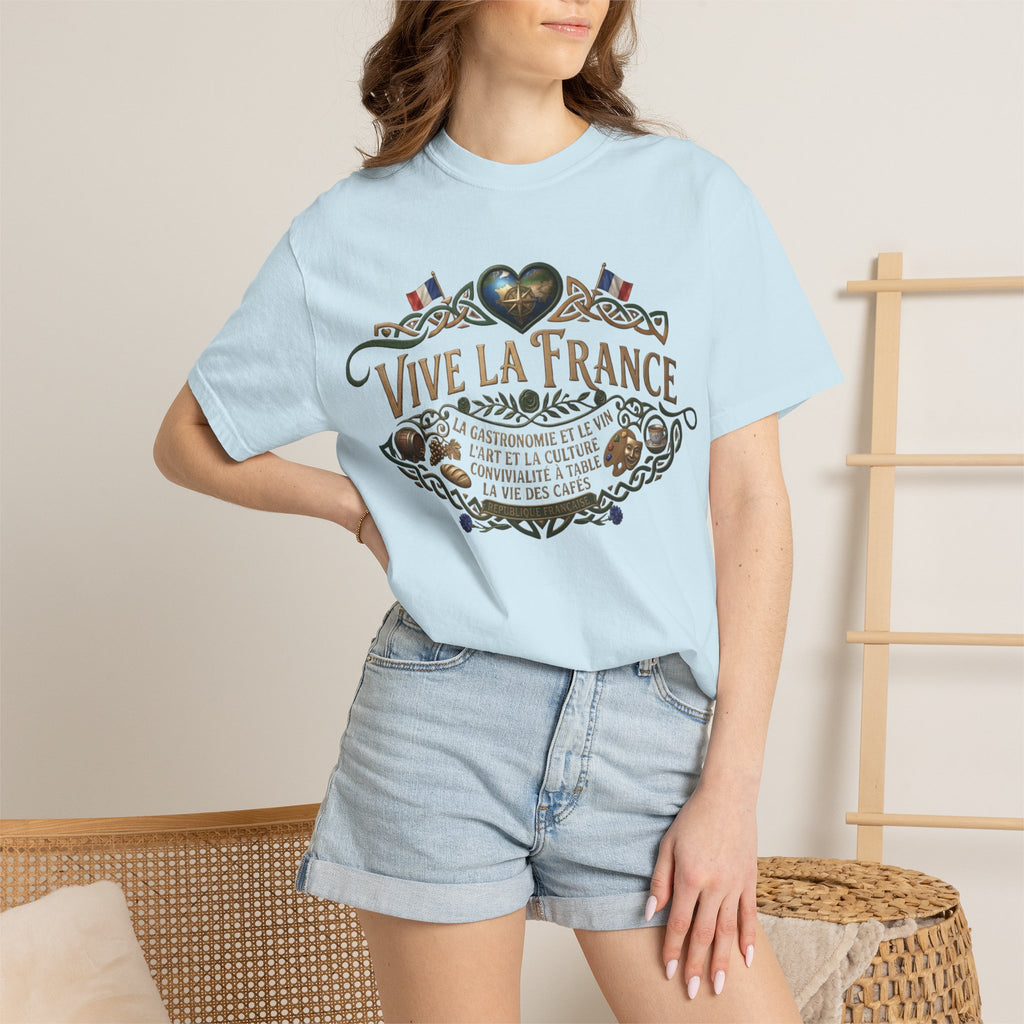 Vive La France T-Shirt — Vintage French Travel Graphic Tee