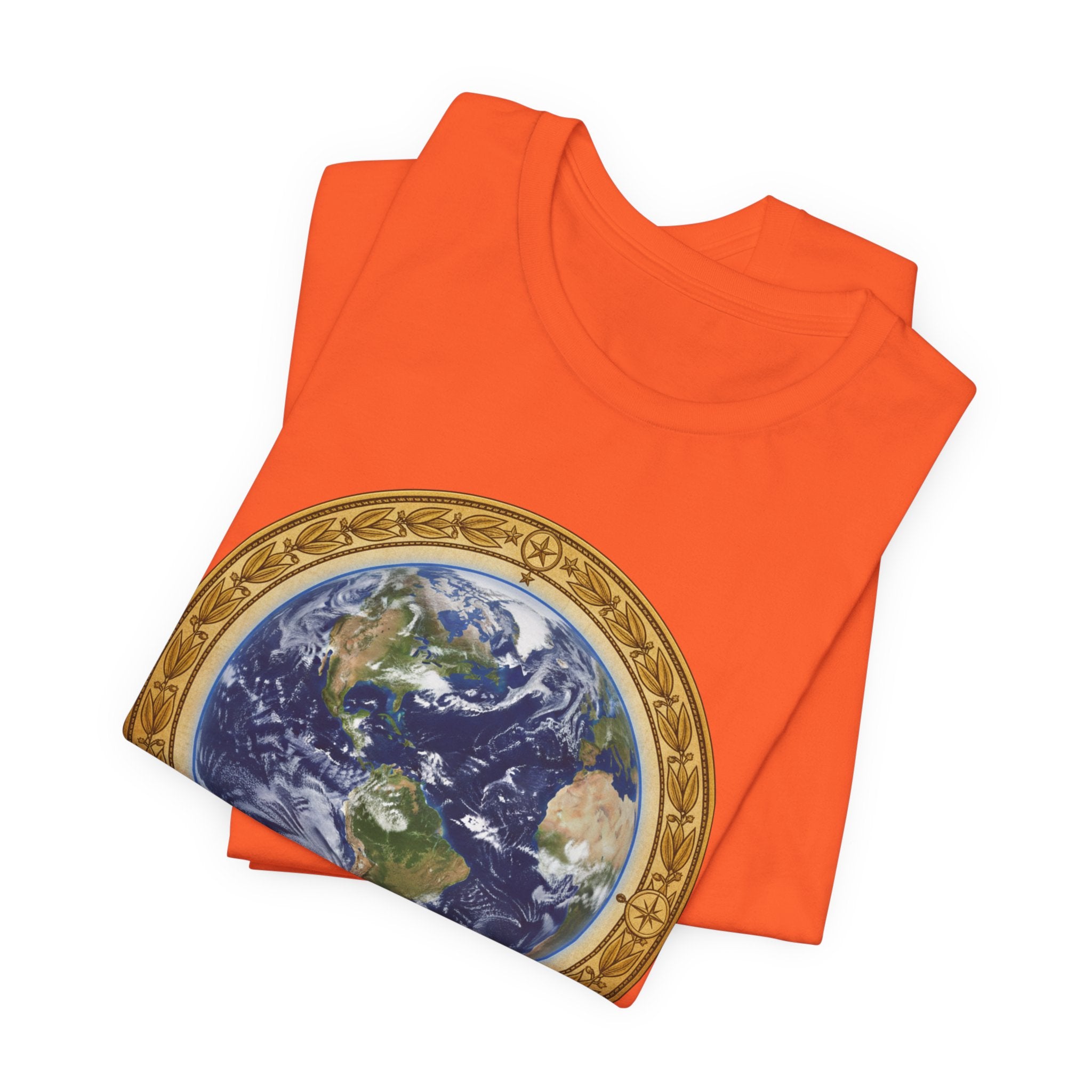 Earth Medallion T‑Shirt – Terra Nova Globe Graphic Tee