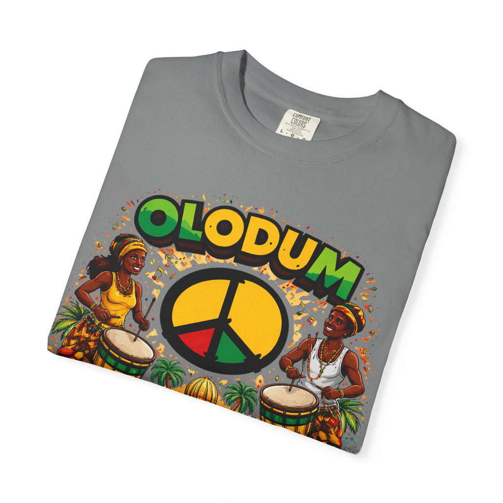 Olodum Peace Drum T-Shirt — Afro-Brazilian Samba Festival Tee