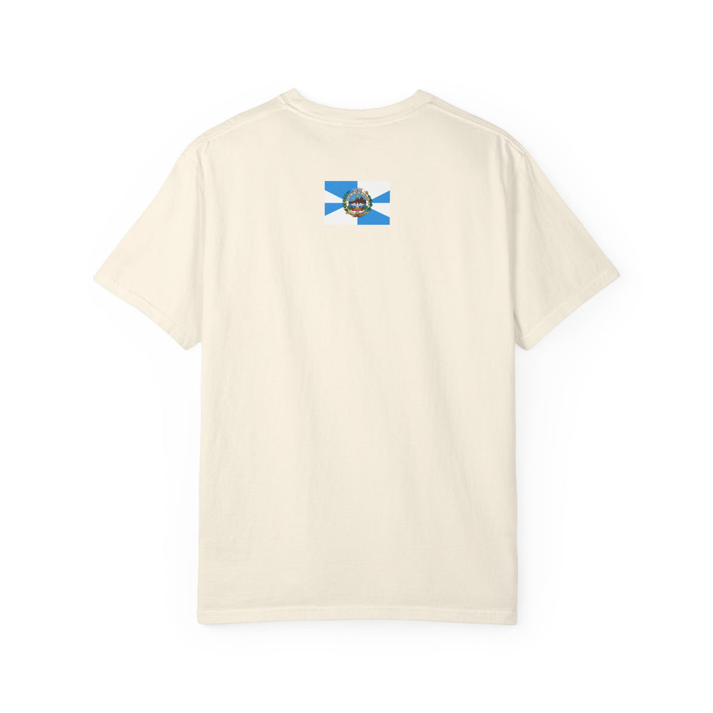 Rio de Janeiro Vintage Travel T-Shirt — Copacabana & Christ the Redeemer Graphic
