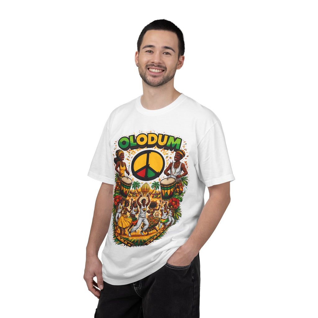 Olodum Peace Drum T-Shirt — Afro-Brazilian Samba Festival Tee