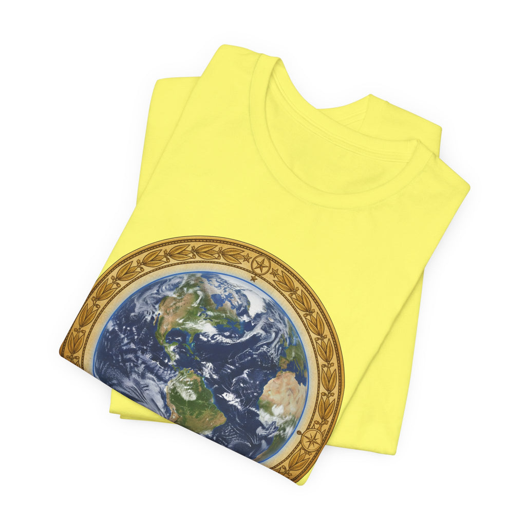 Earth Medallion T‑Shirt – Terra Nova Globe Graphic Tee