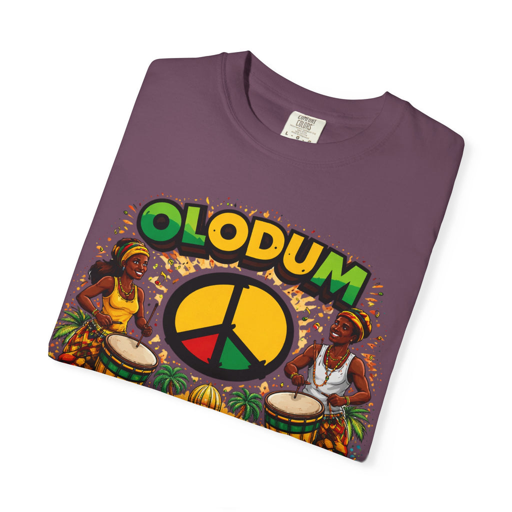 Olodum Peace Drum T-Shirt — Afro-Brazilian Samba Festival Tee