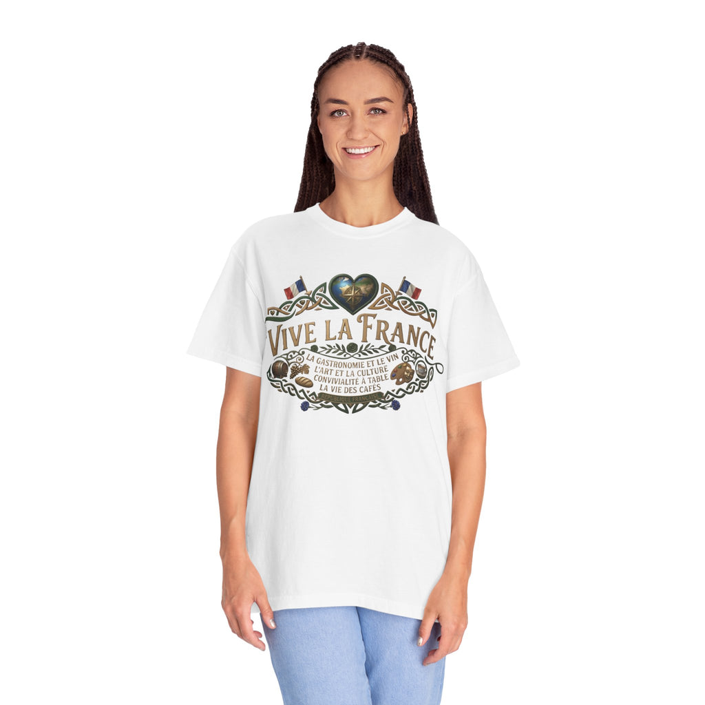 Vive La France T-Shirt — Vintage French Travel Graphic Tee