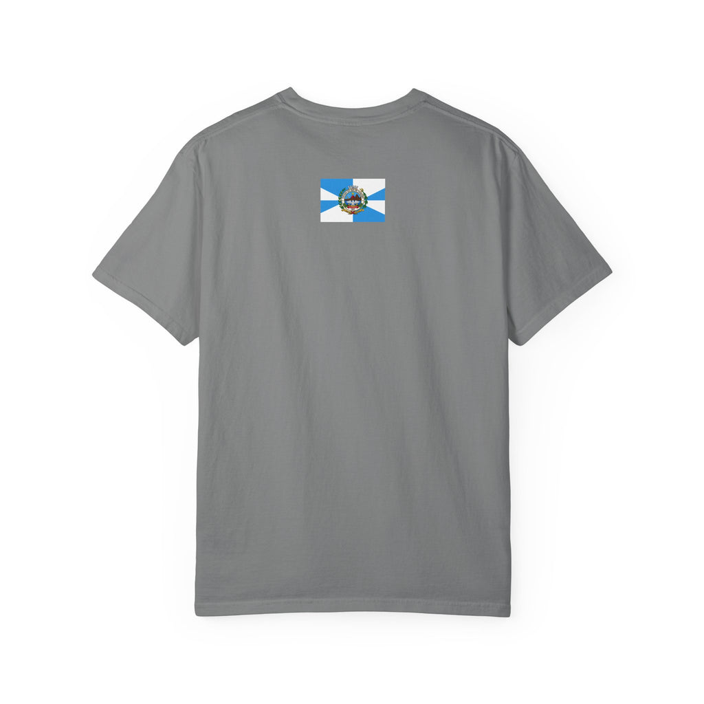 Rio de Janeiro Vintage Travel T-Shirt — Copacabana & Christ the Redeemer Graphic