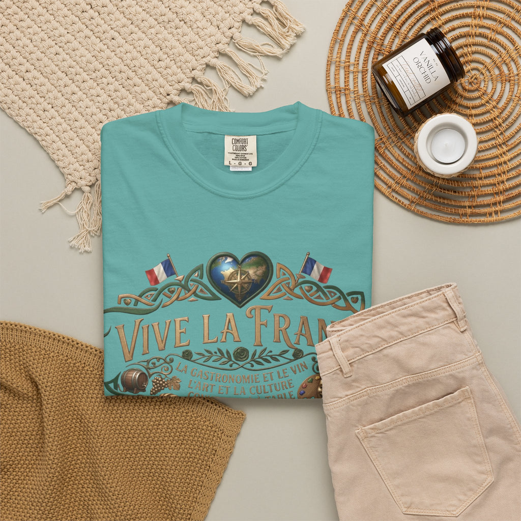 Vive La France T-Shirt — Vintage French Travel Graphic Tee
