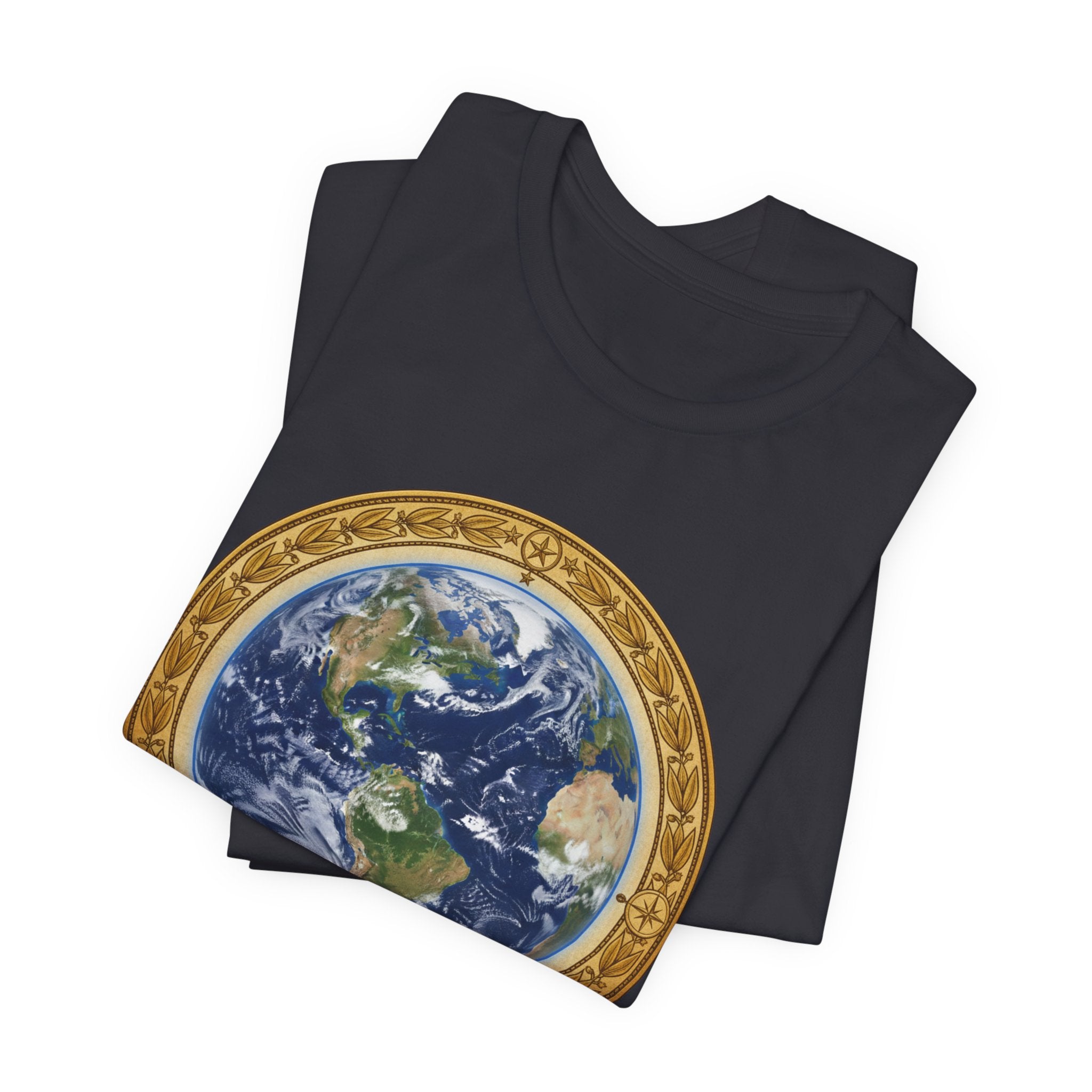 Earth Medallion T‑Shirt – Terra Nova Globe Graphic Tee