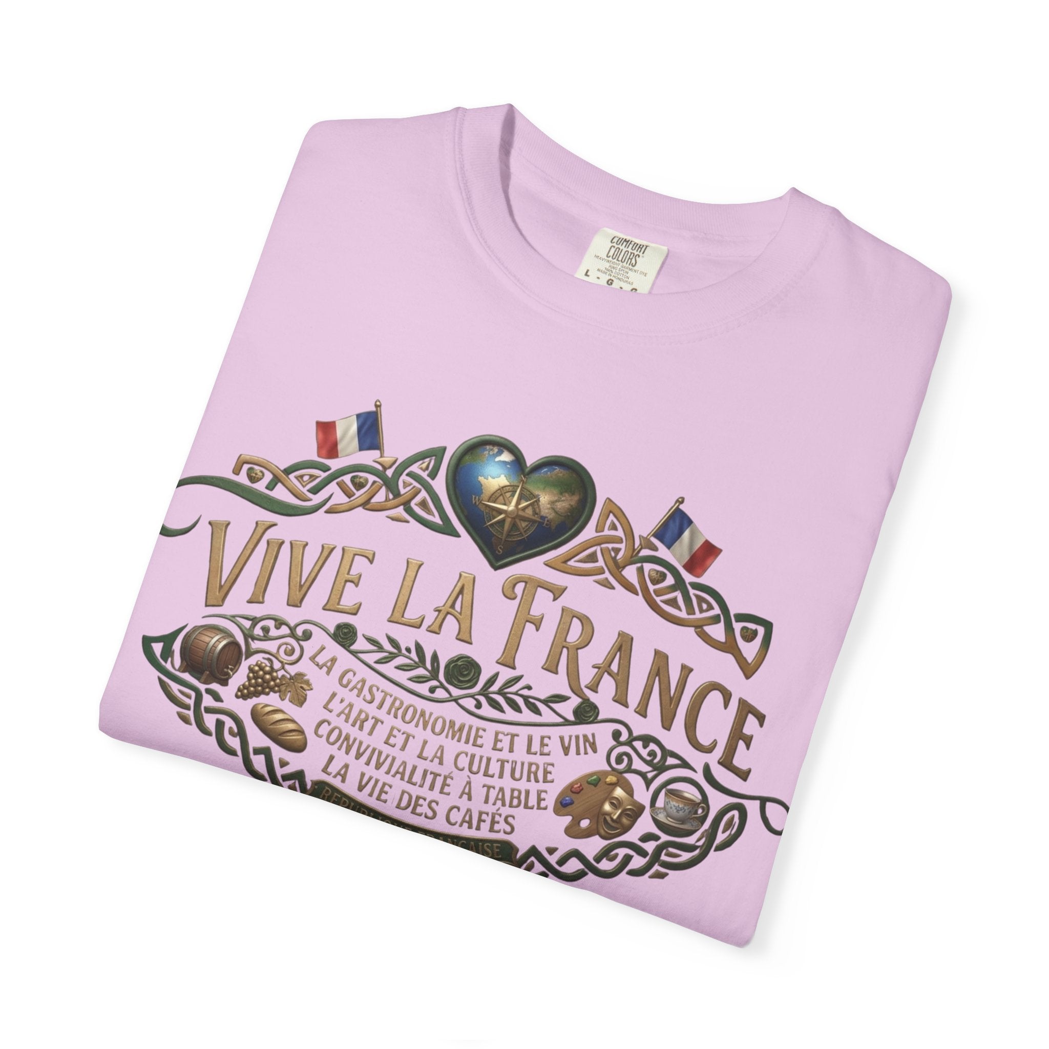 Vive La France T-Shirt — Vintage French Travel Graphic Tee