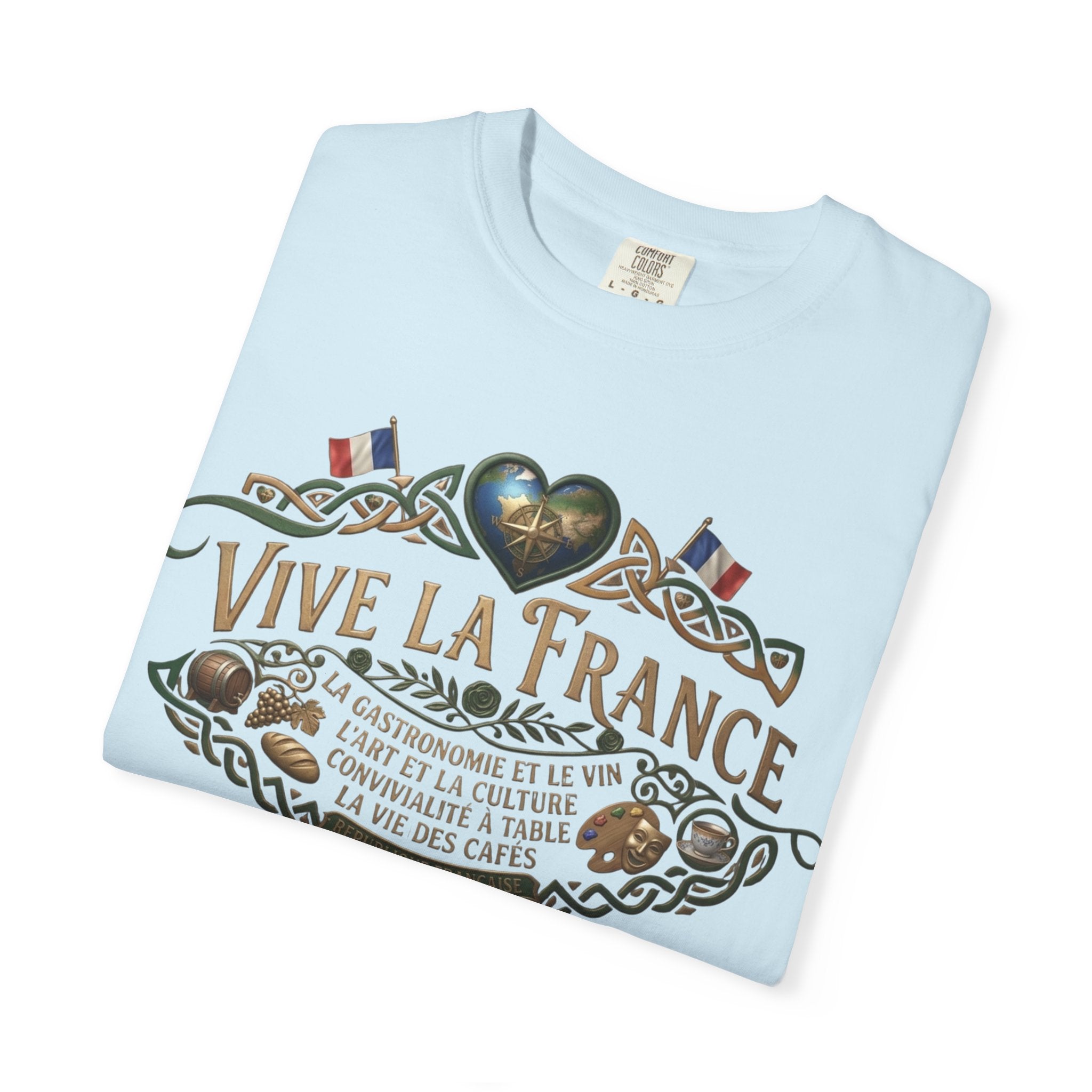 Vive La France T-Shirt — Vintage French Travel Graphic Tee