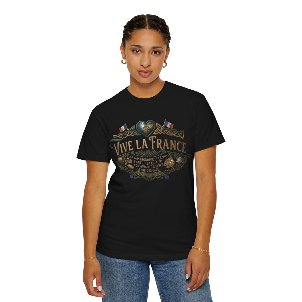 Vive La France T-Shirt — Vintage French Travel Graphic Tee