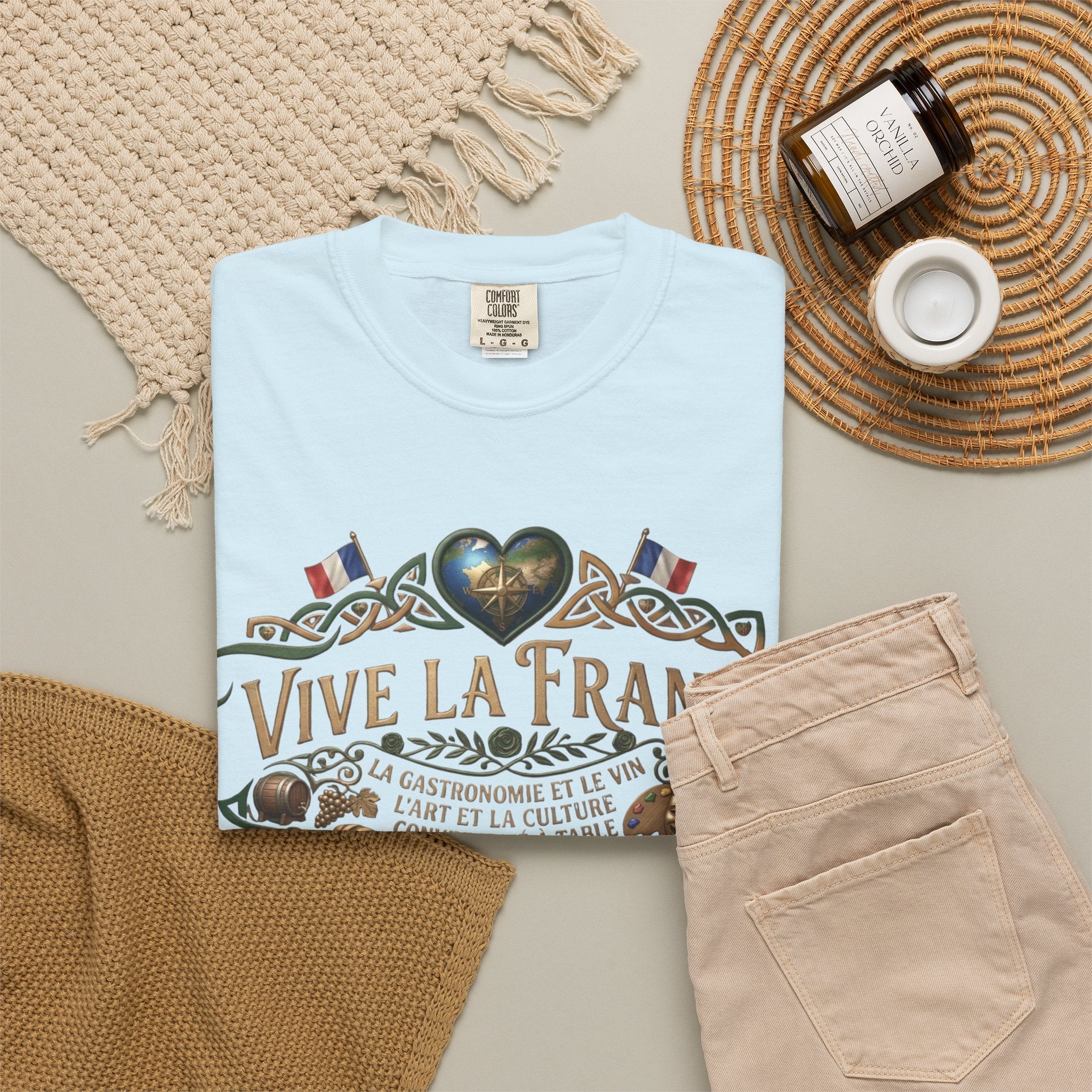 Vive La France T-Shirt — Vintage French Travel Graphic Tee