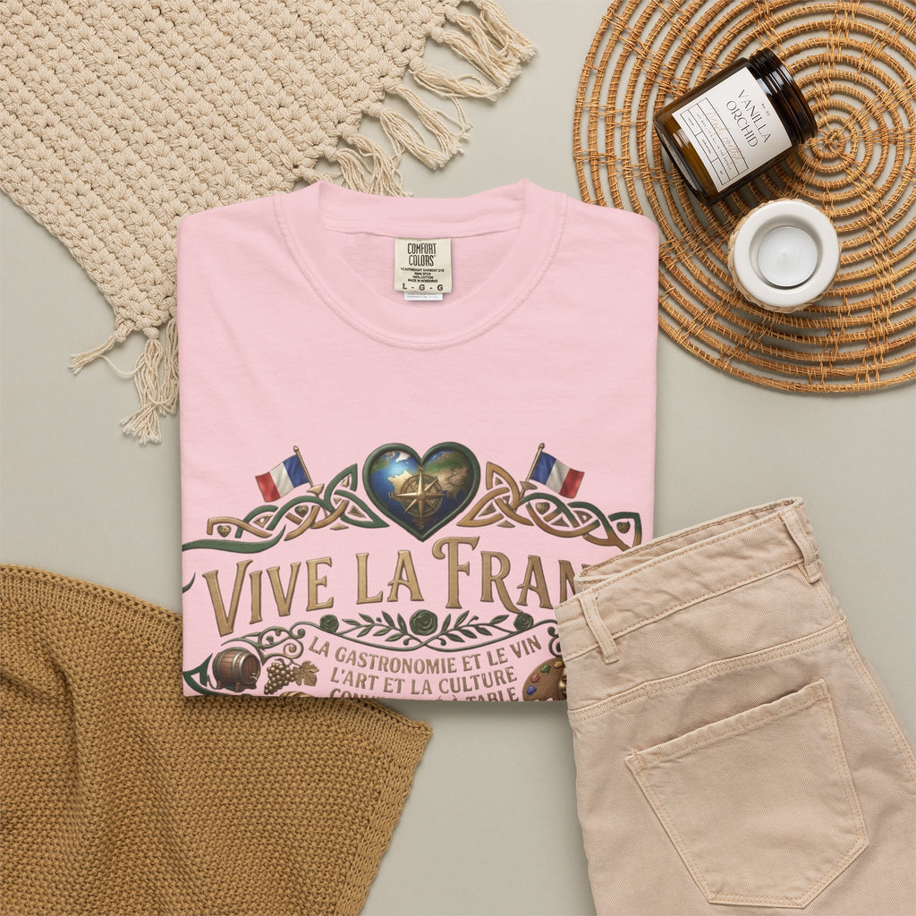 Vive La France T-Shirt — Vintage French Travel Graphic Tee