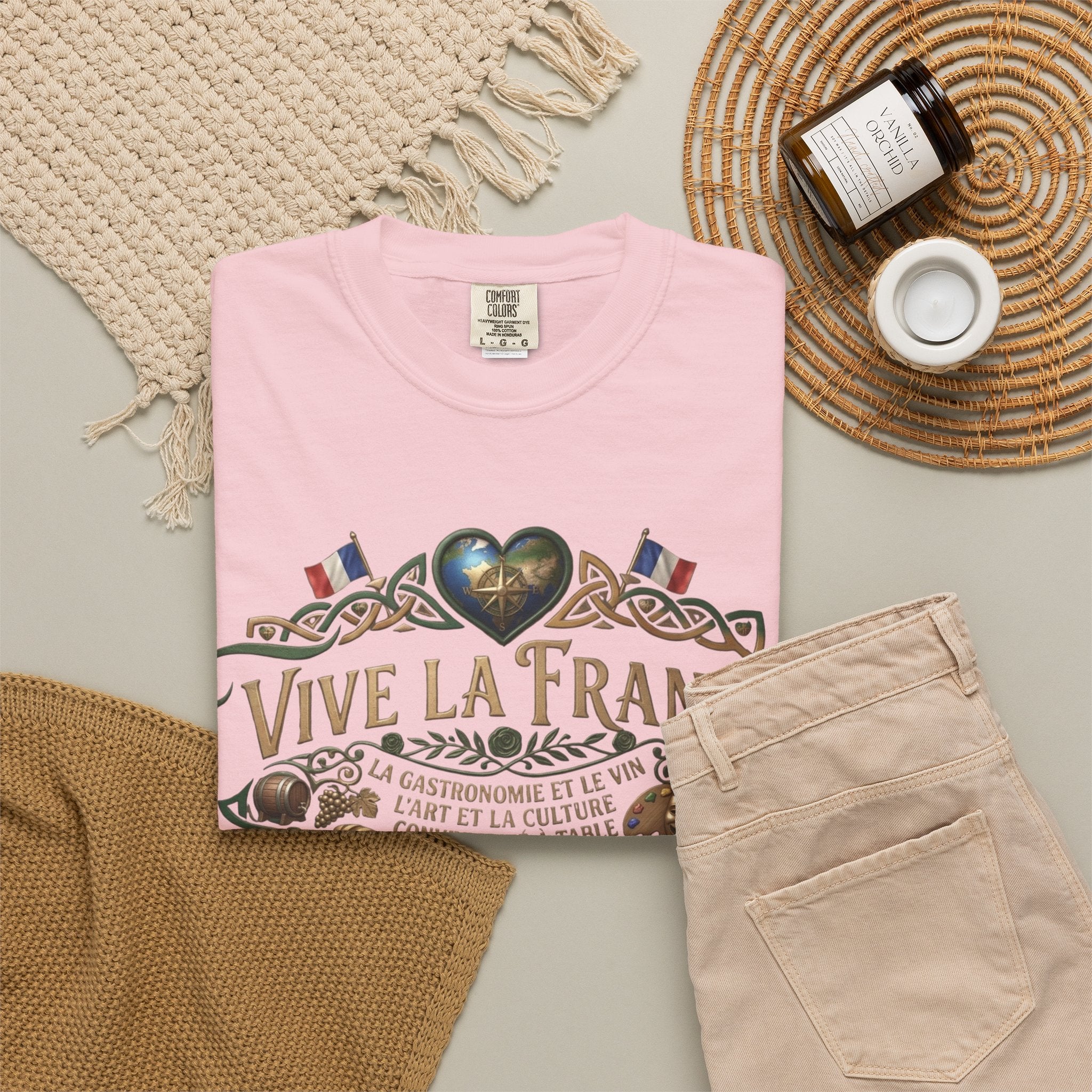 Vive La France T-Shirt — Vintage French Travel Graphic Tee