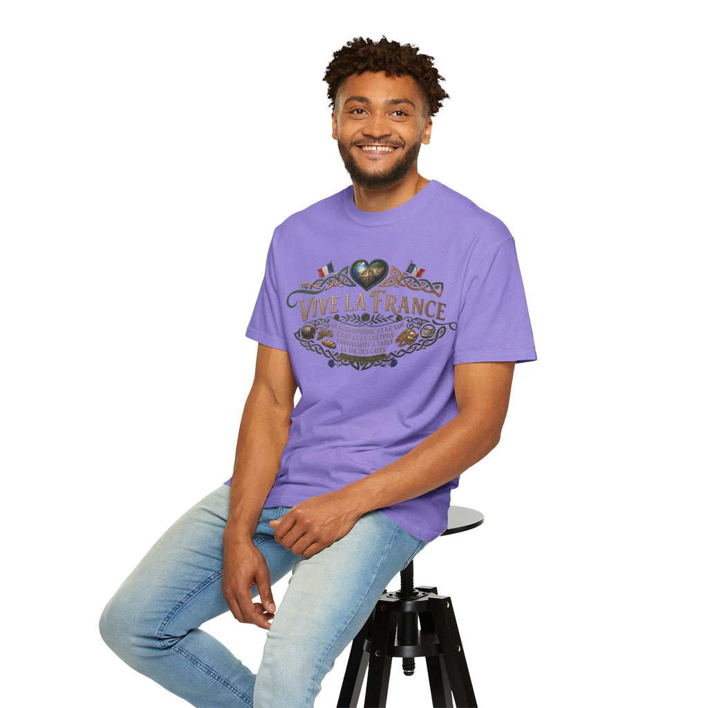 Vive La France T-Shirt — Vintage French Travel Graphic Tee