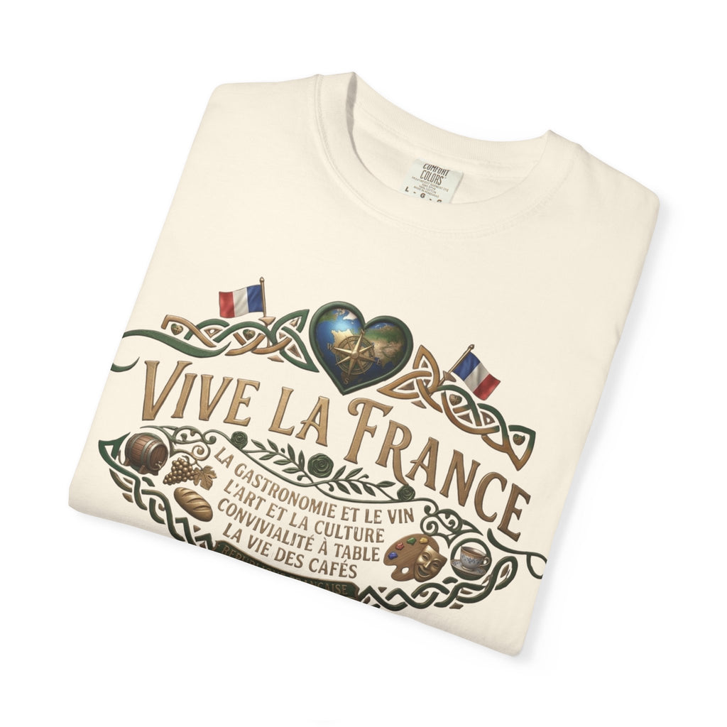 Vive La France T-Shirt — Vintage French Travel Graphic Tee