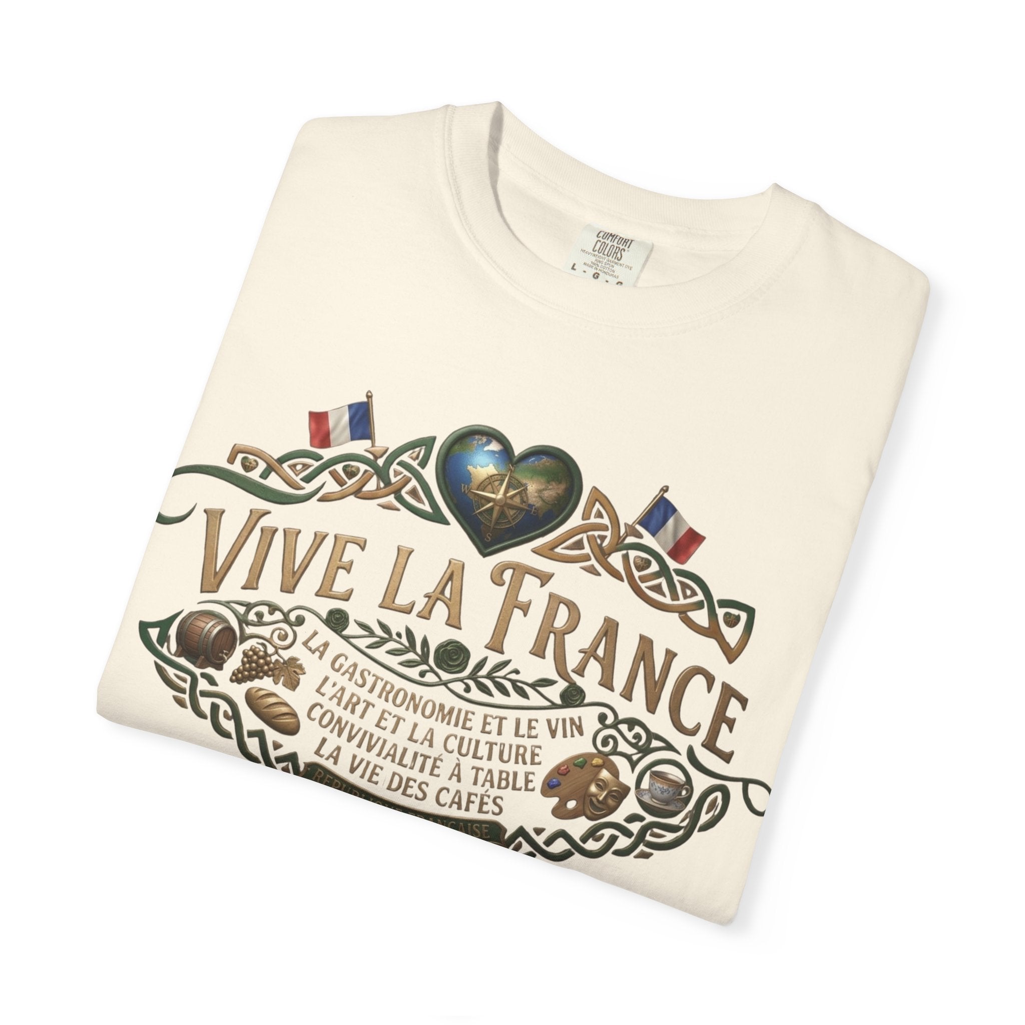 Vive La France T-Shirt — Vintage French Travel Graphic Tee