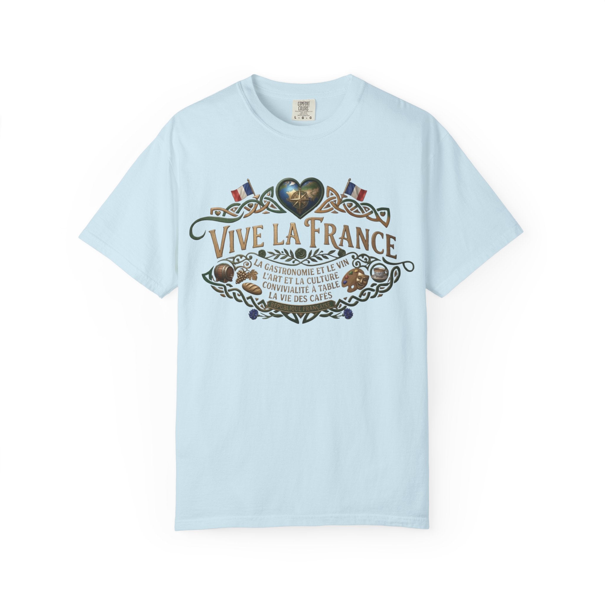 Vive La France T-Shirt — Vintage French Travel Graphic Tee