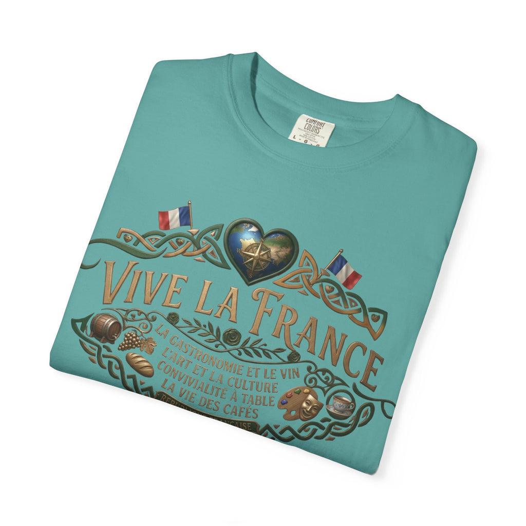 Vive La France T-Shirt — Vintage French Travel Graphic Tee