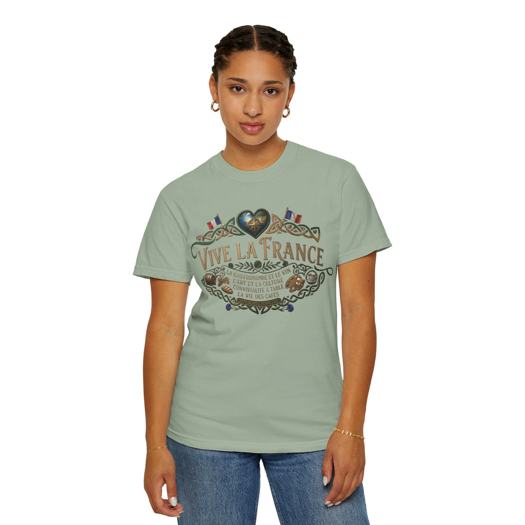 Vive La France T-Shirt — Vintage French Travel Graphic Tee