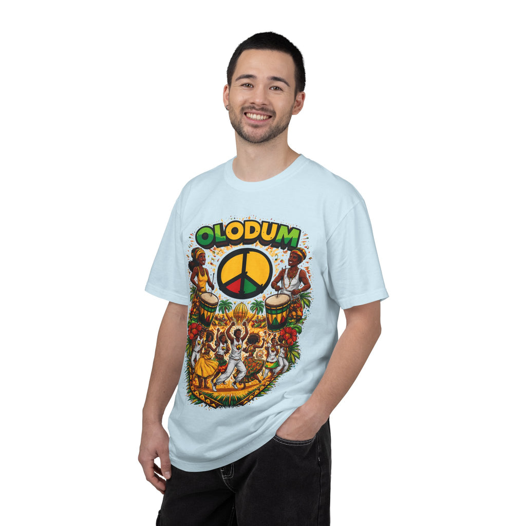 Olodum Peace Drum T-Shirt — Afro-Brazilian Samba Festival Tee