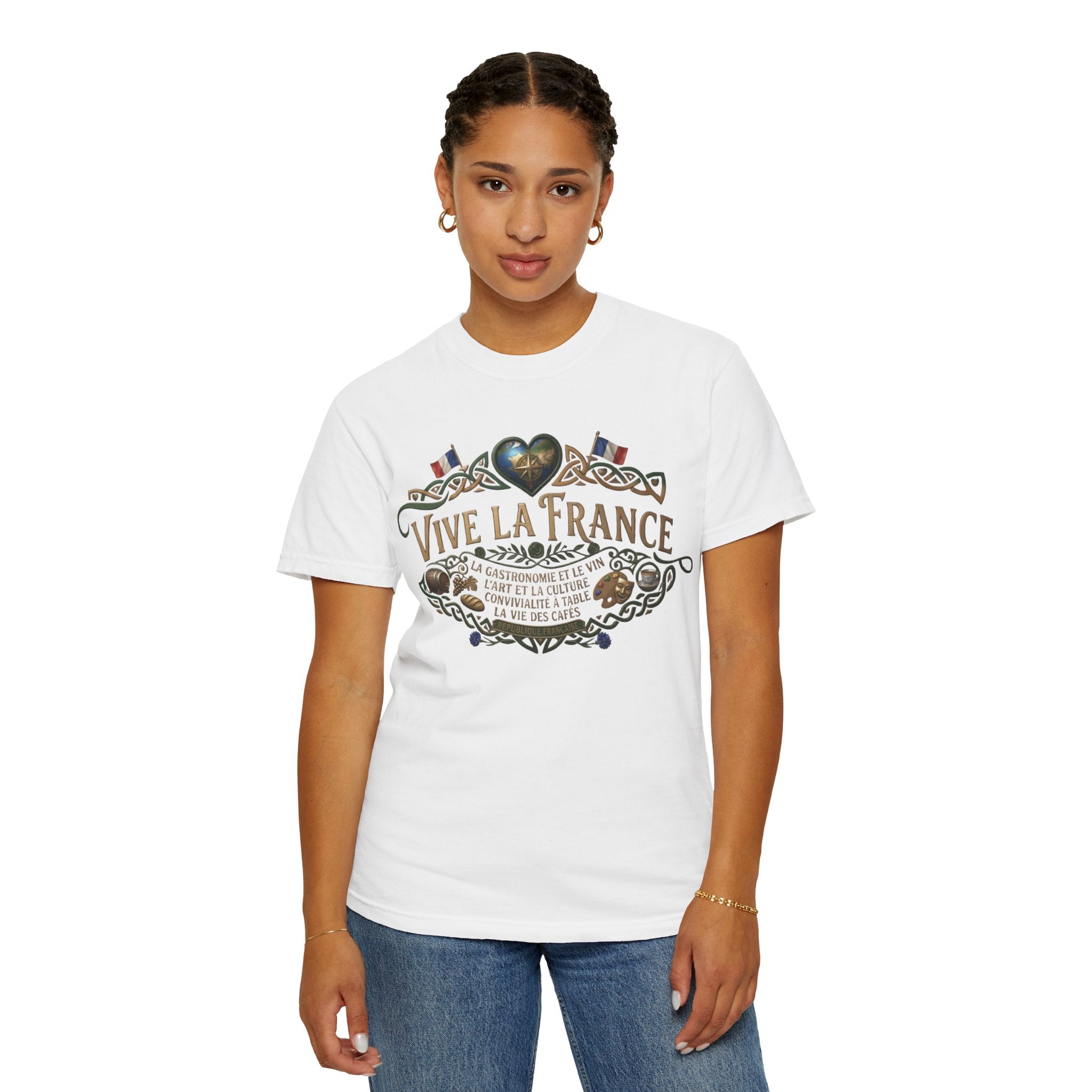 Vive La France T-Shirt — Vintage French Travel Graphic Tee