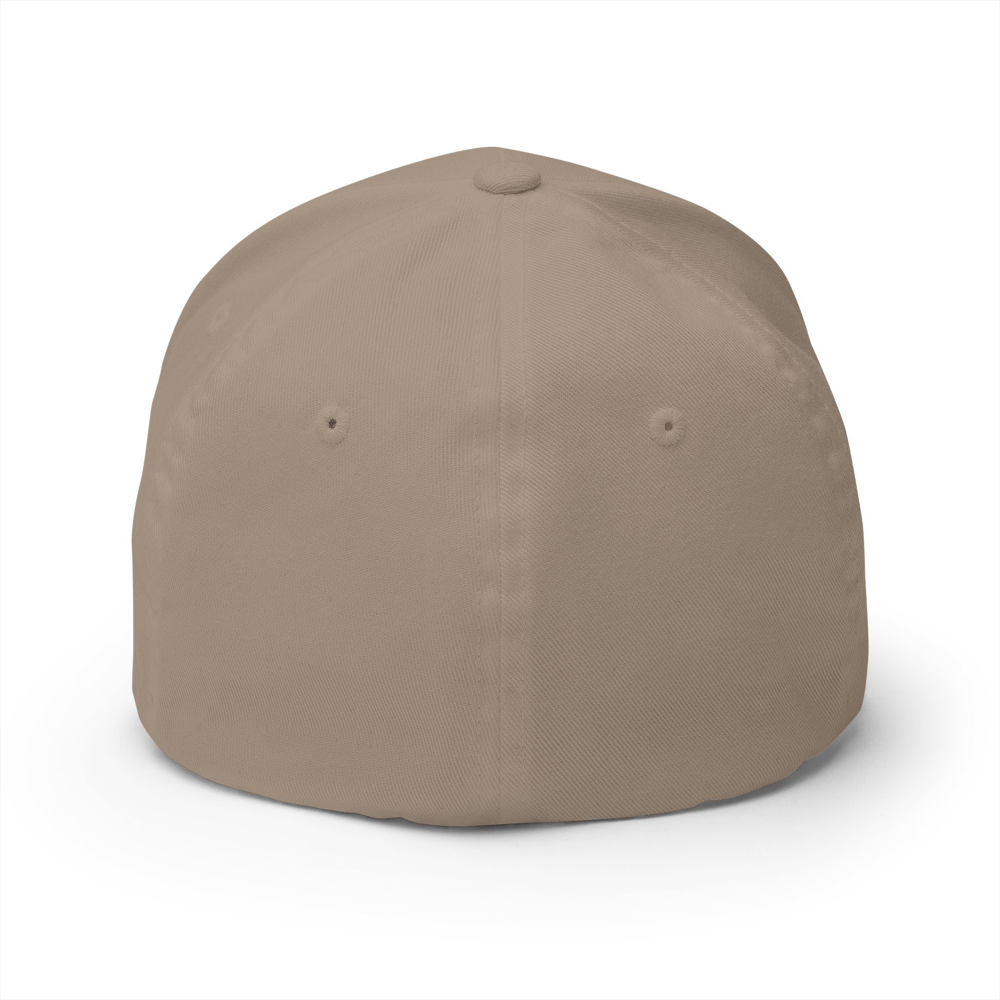 Embroidered 'UA UnikÂme Favicon ' Wave Logo Cap — White Structured Closed-Back Hat