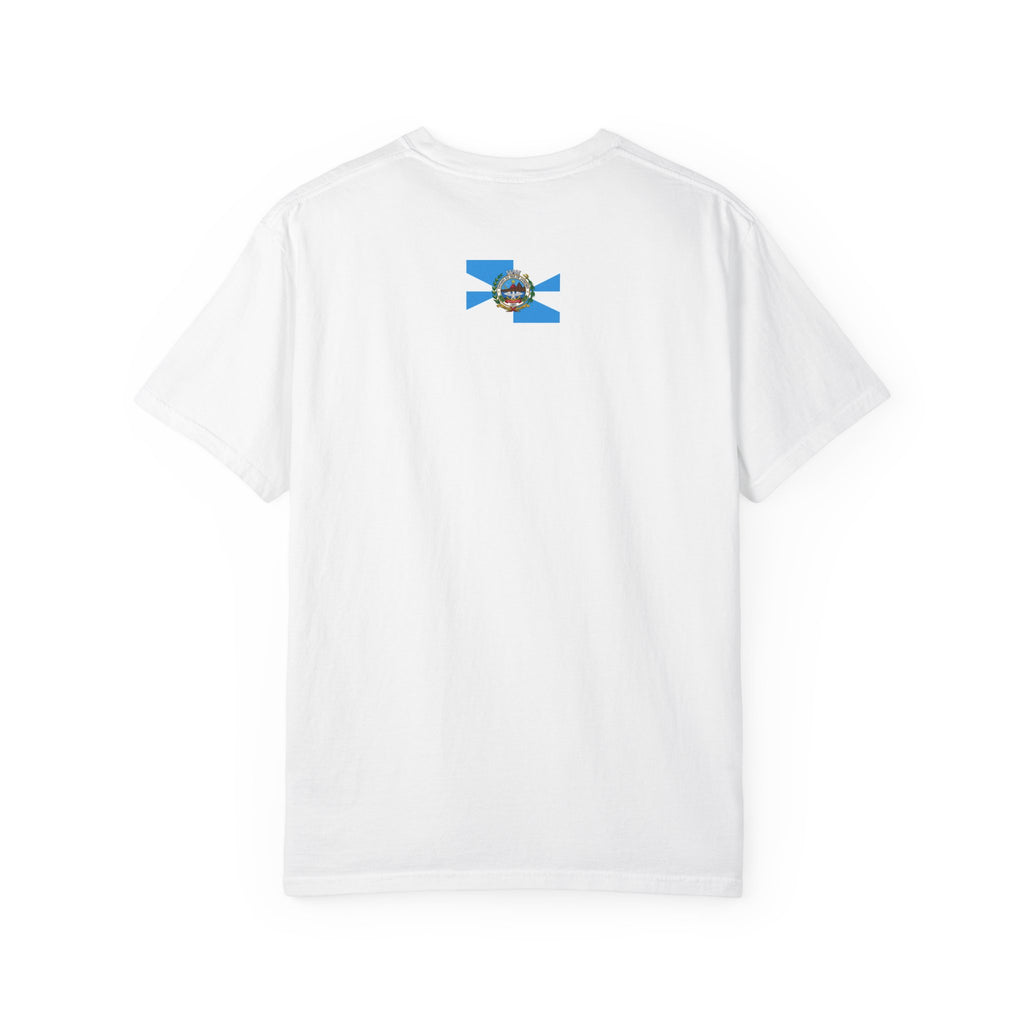 Rio de Janeiro Vintage Travel T-Shirt — Copacabana & Christ the Redeemer Graphic