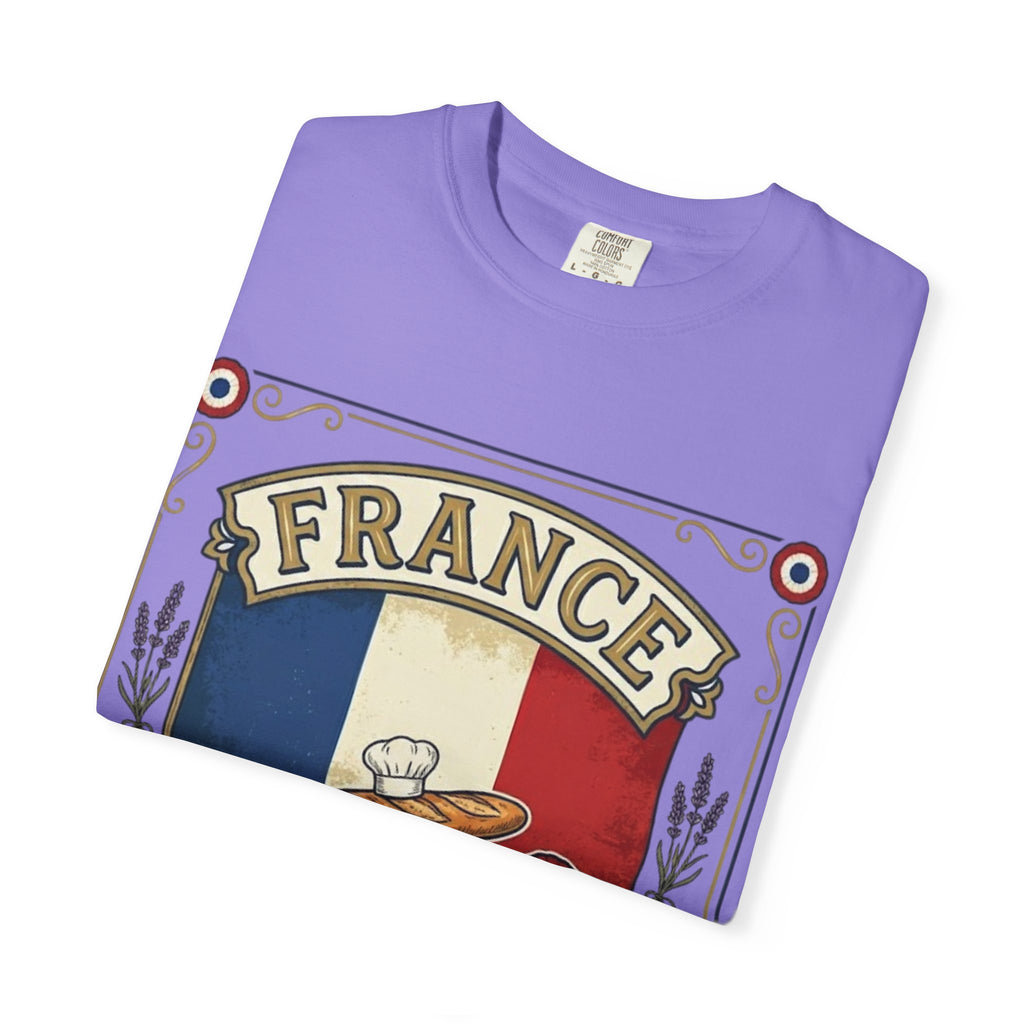France Vintage Travel T-Shirt — Chic Culture Cuisine Design