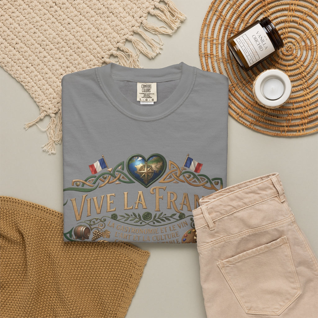 Vive La France T-Shirt — Vintage French Travel Graphic Tee