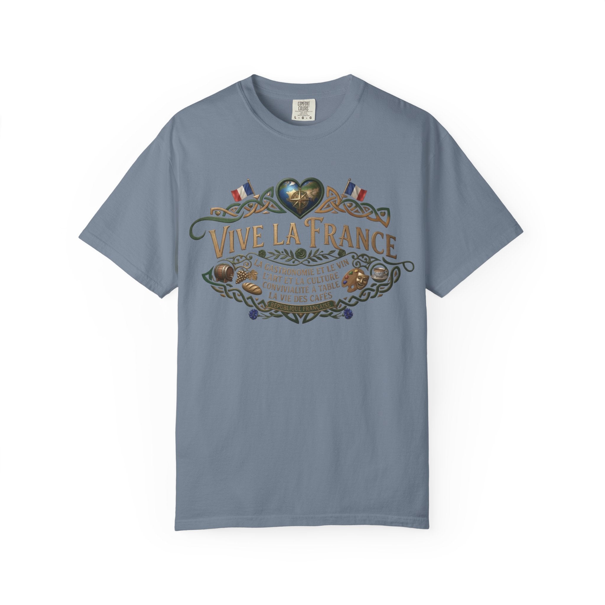 Vive La France T-Shirt — Vintage French Travel Graphic Tee