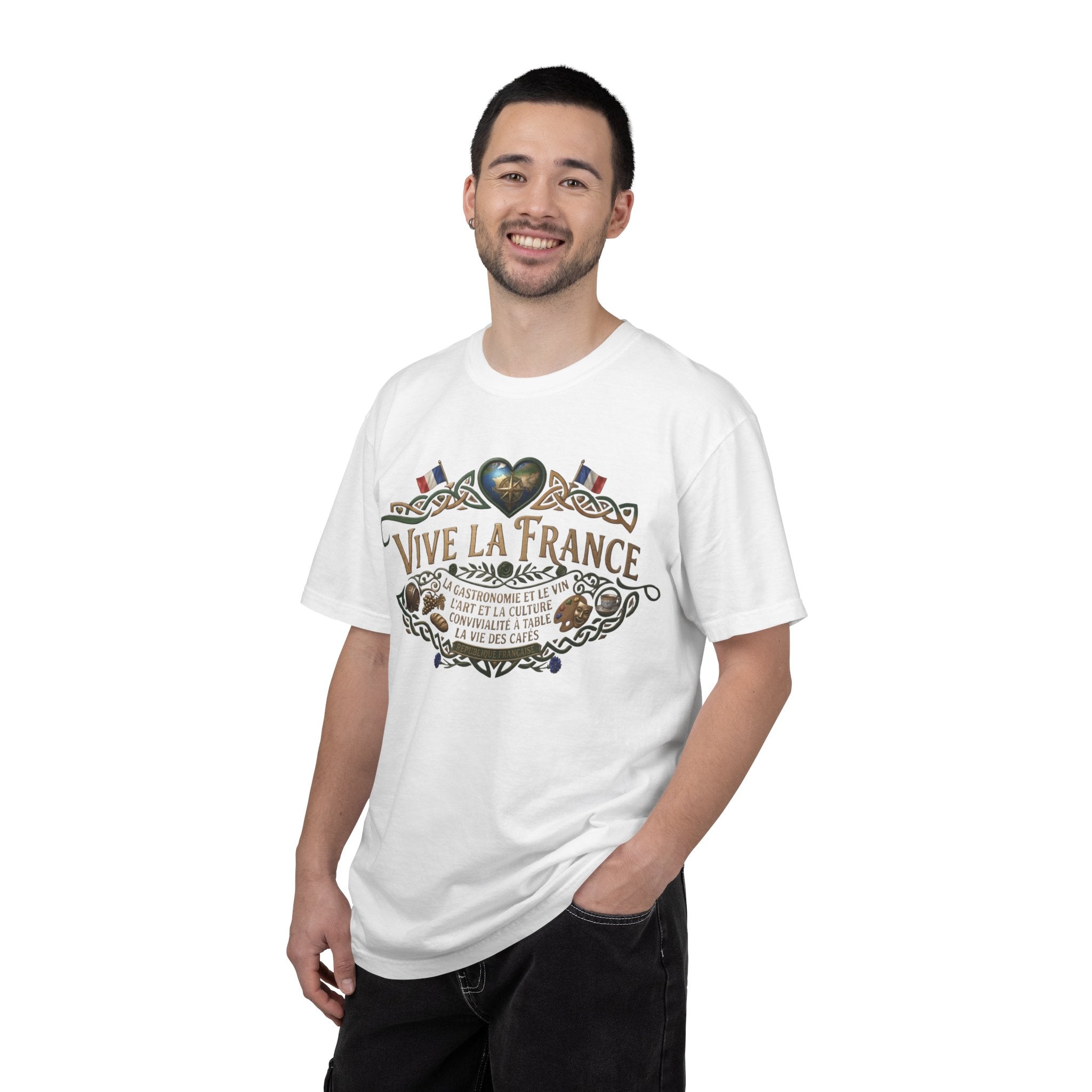 Vive La France T-Shirt — Vintage French Travel Graphic Tee