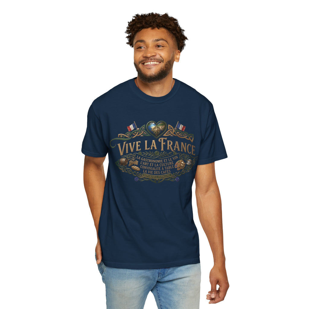 Vive La France T-Shirt — Vintage French Travel Graphic Tee