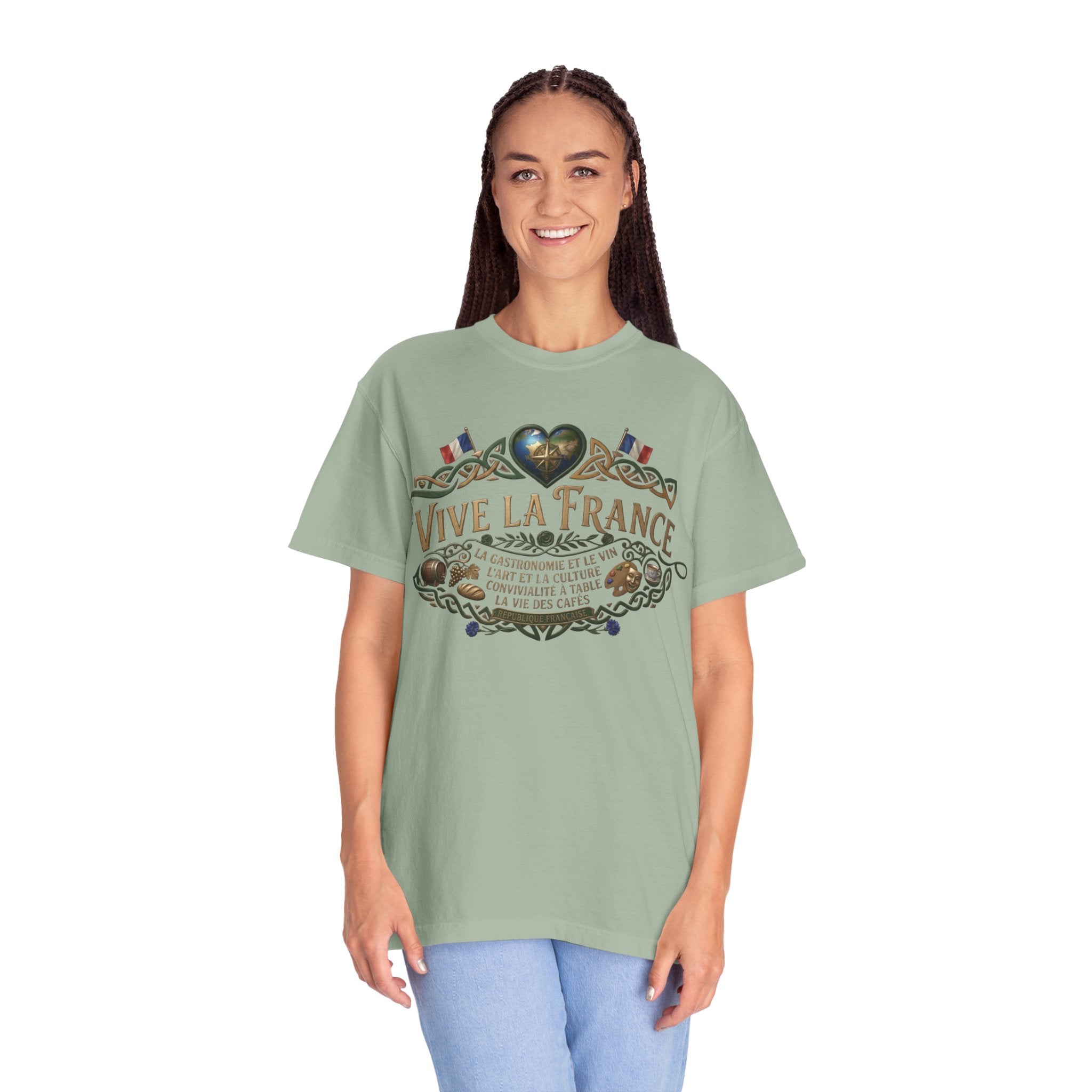 Vive La France T-Shirt — Vintage French Travel Graphic Tee
