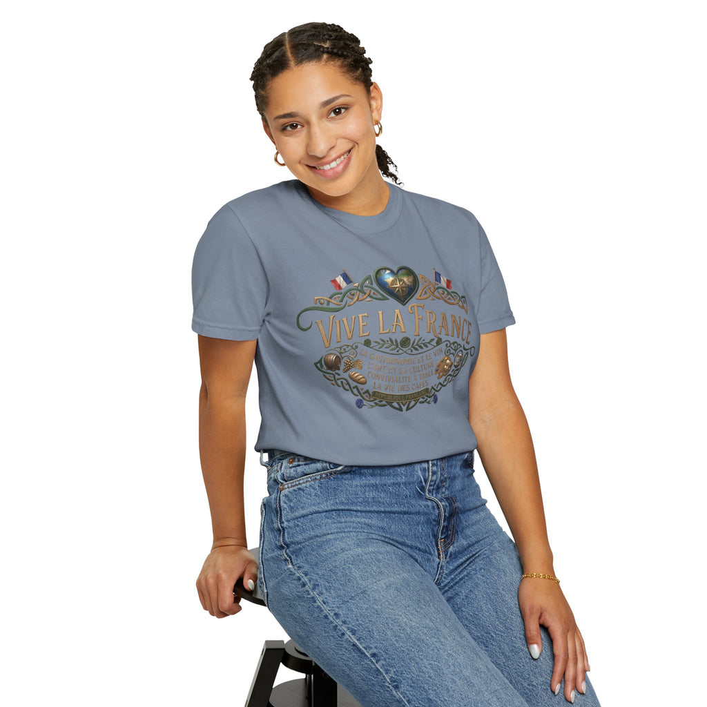 Vive La France T-Shirt — Vintage French Travel Graphic Tee