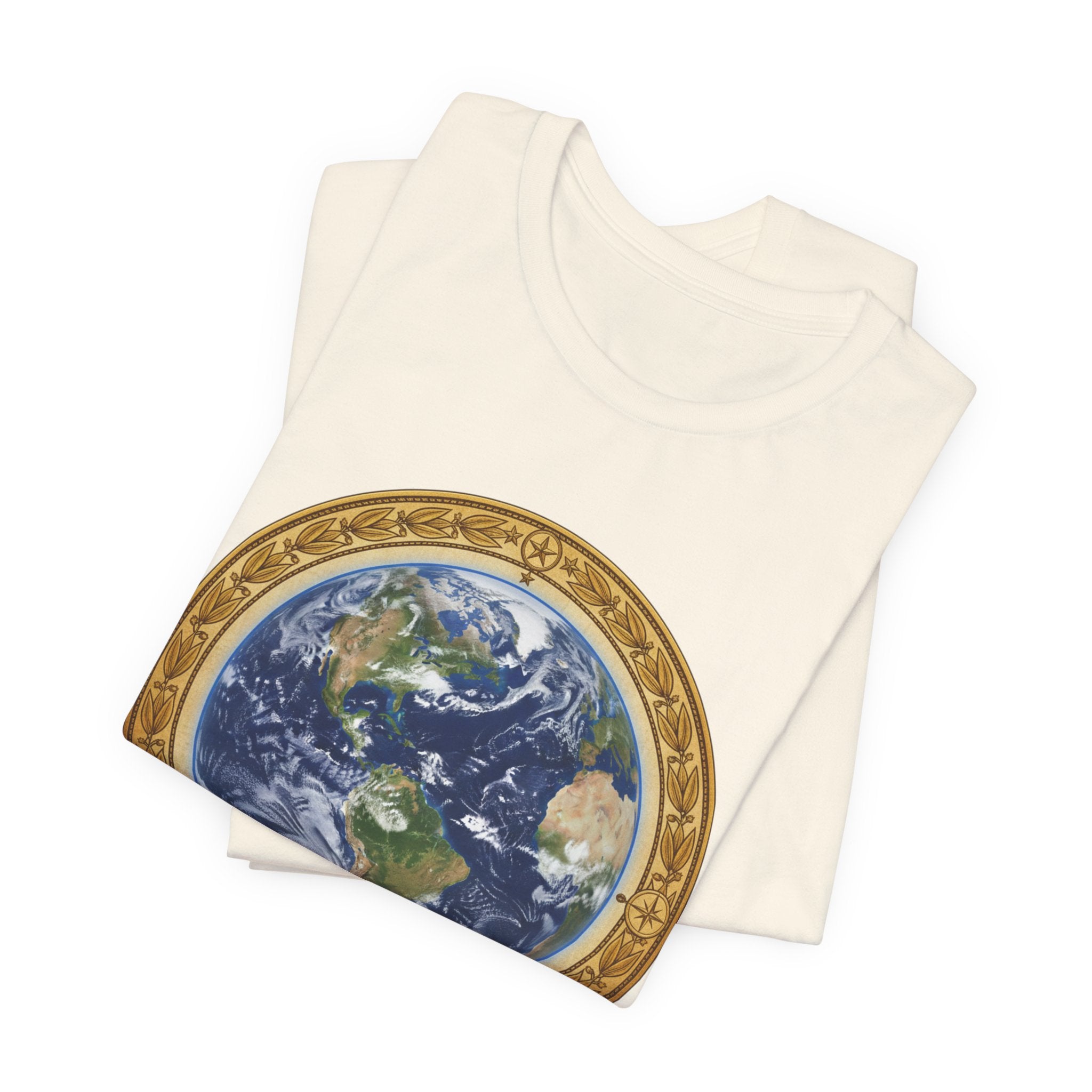 Earth Medallion T‑Shirt – Terra Nova Globe Graphic Tee