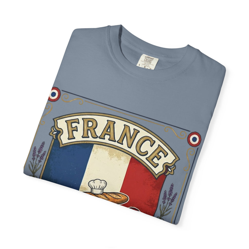 France Vintage Travel T-Shirt — Chic Culture Cuisine Design