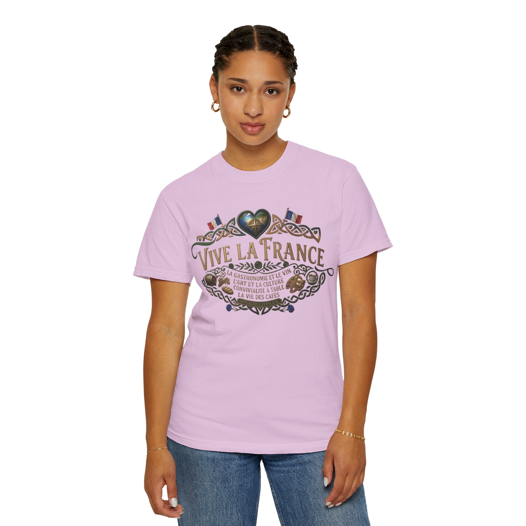 Vive La France T-Shirt — Vintage French Travel Graphic Tee