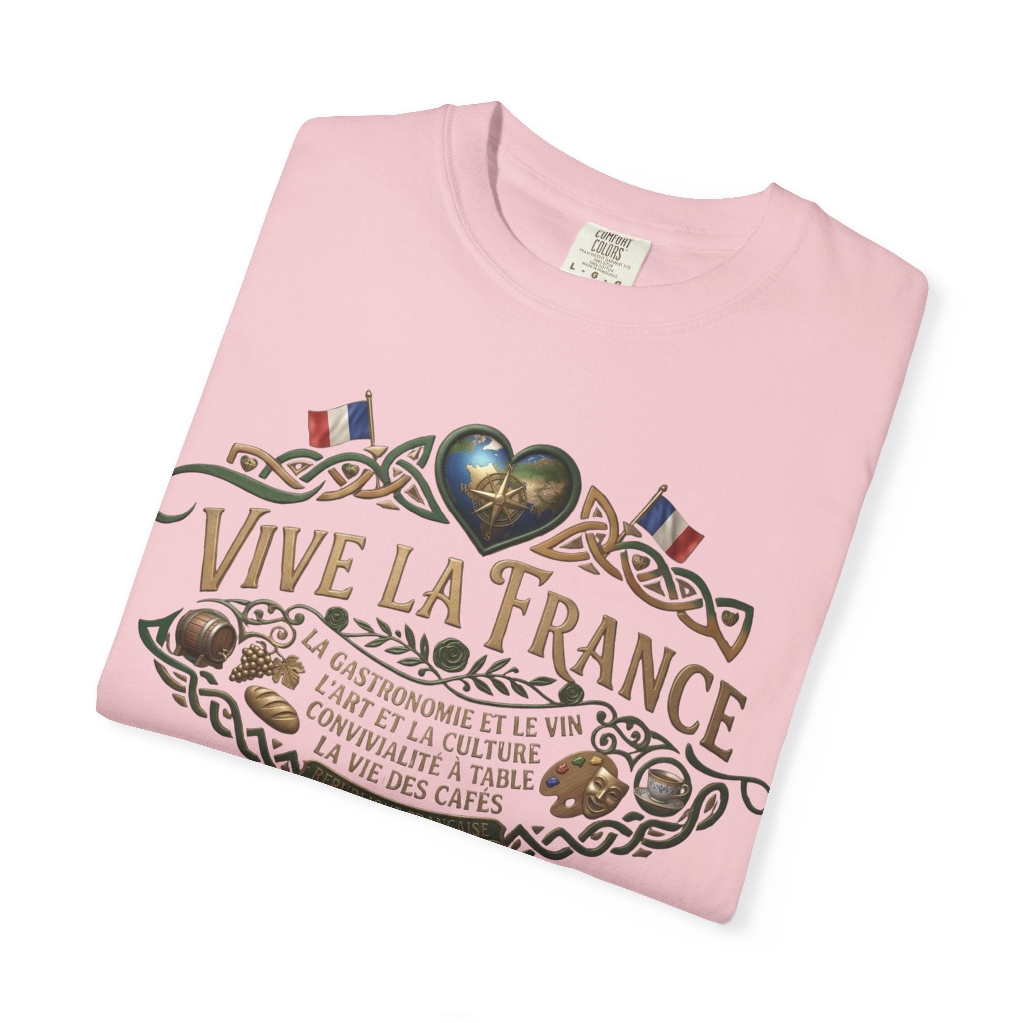 Vive La France T-Shirt — Vintage French Travel Graphic Tee