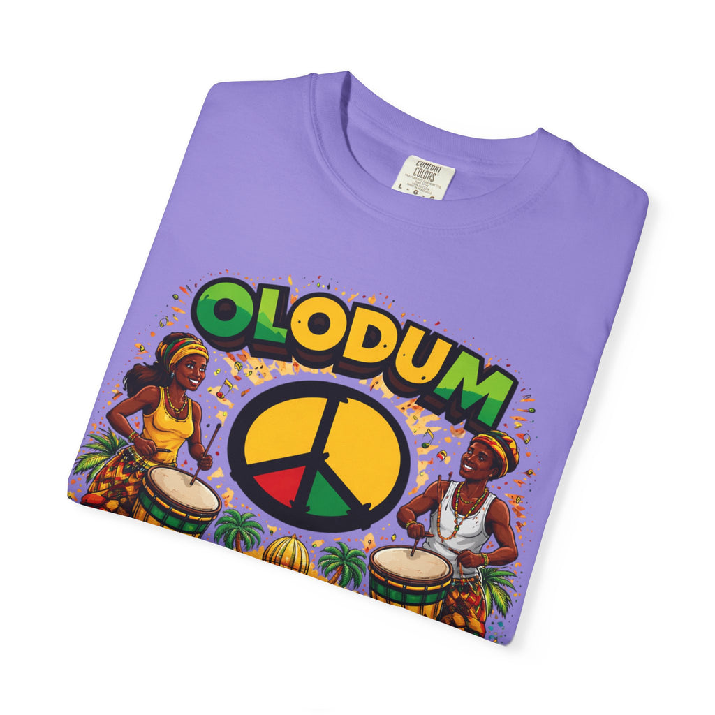 Olodum Peace Drum T-Shirt — Afro-Brazilian Samba Festival Tee
