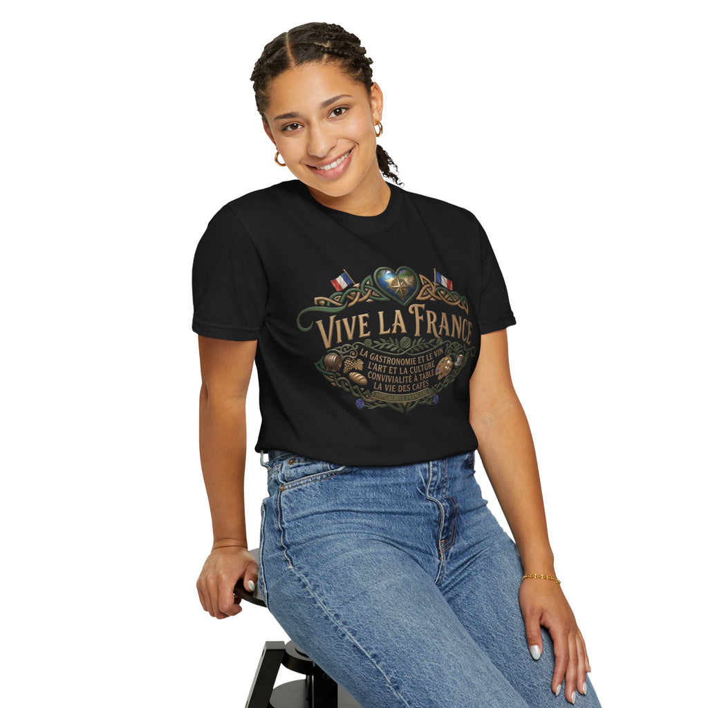 Vive La France T-Shirt — Vintage French Travel Graphic Tee