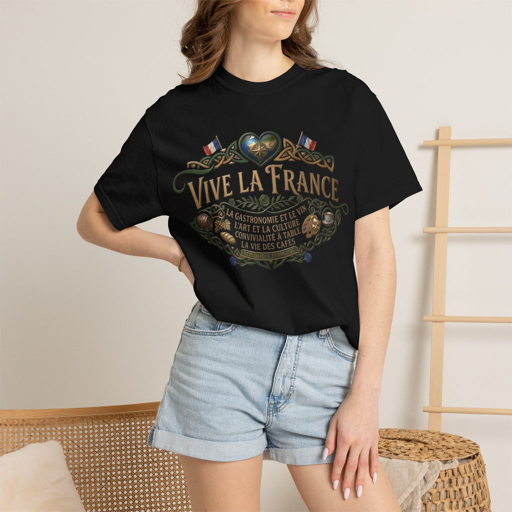 Vive La France T-Shirt — Vintage French Travel Graphic Tee