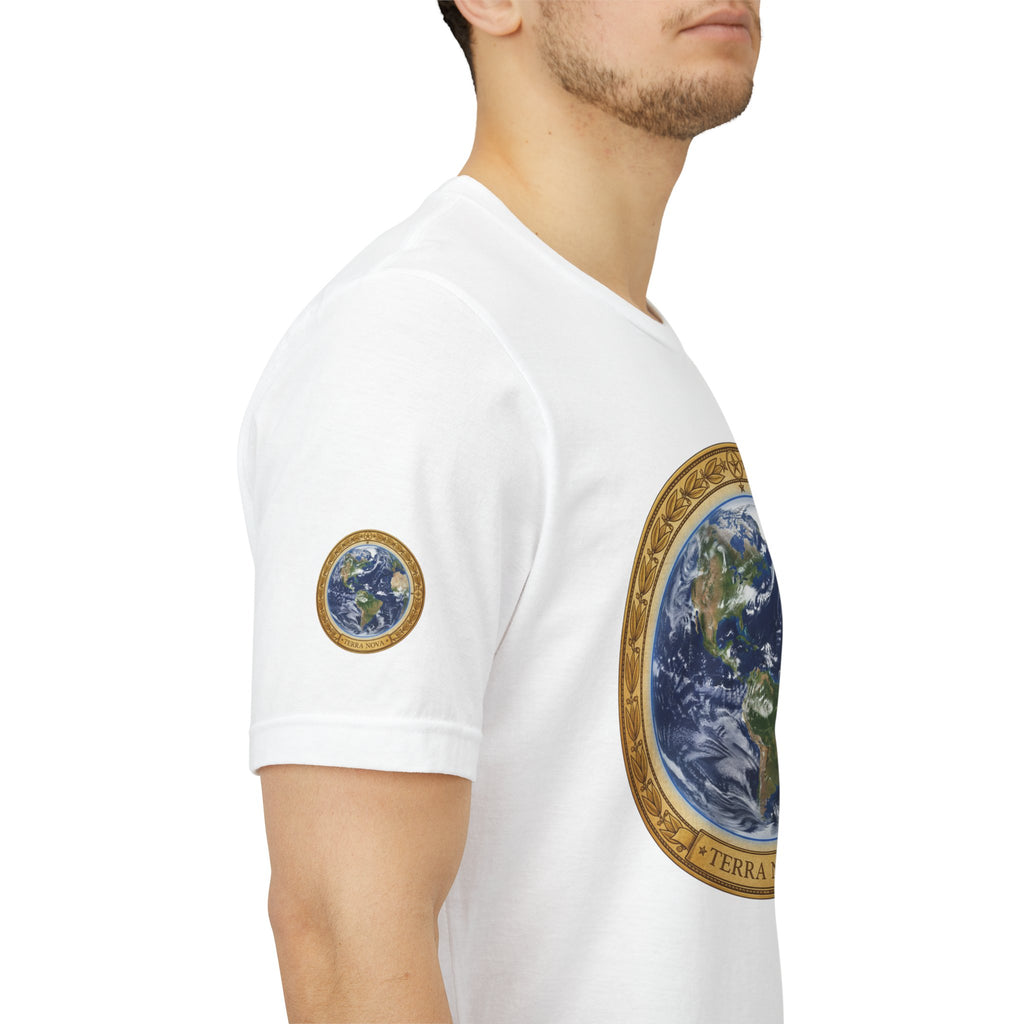 Earth Medallion T‑Shirt – Terra Nova Globe Graphic Tee