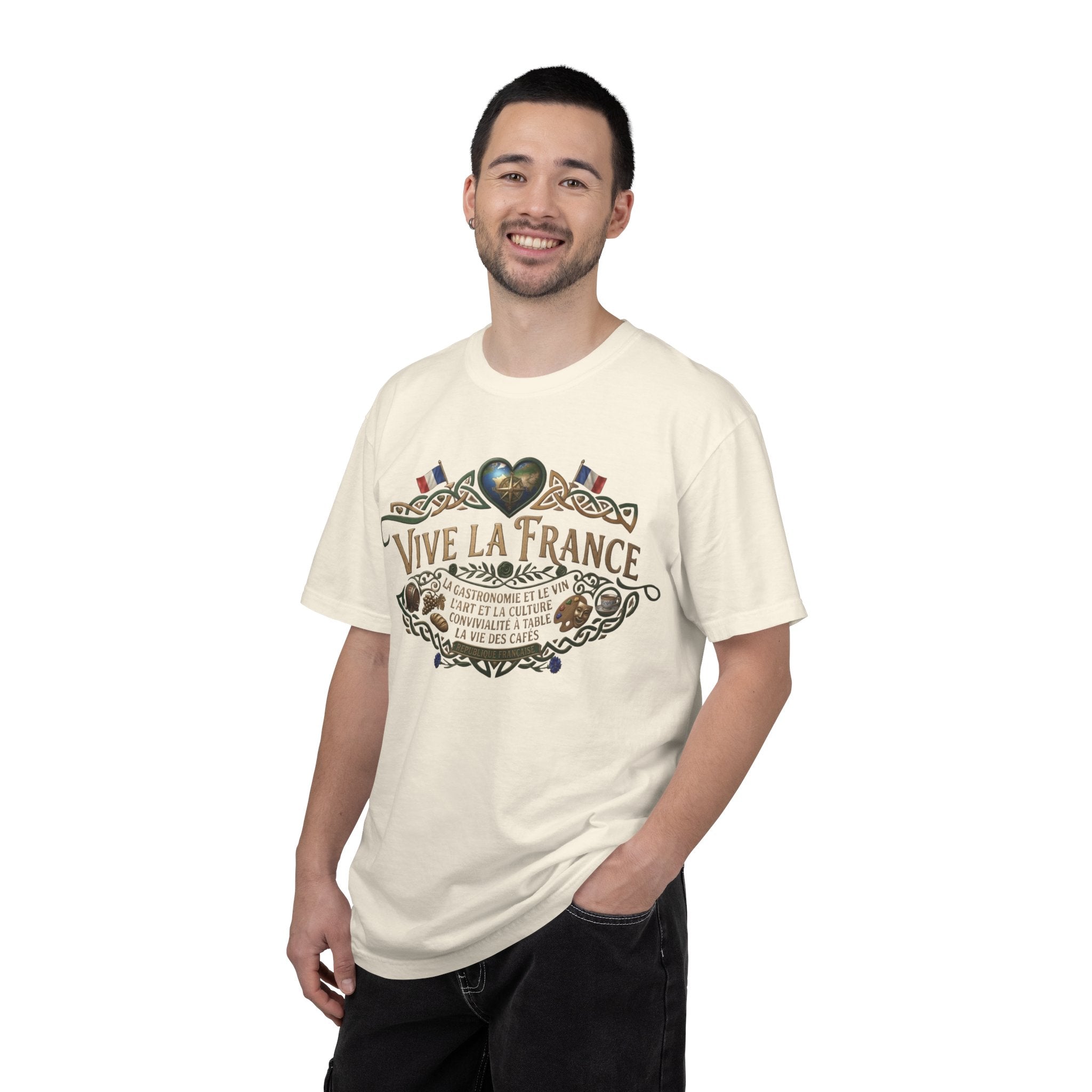 Vive La France T-Shirt — Vintage French Travel Graphic Tee
